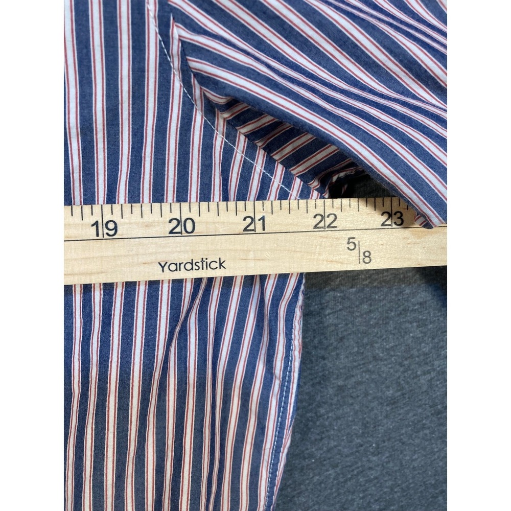 GAP Mens Striped Button Down Shirt Long Sleeve Casual Business Size L - Picture 10 of 12